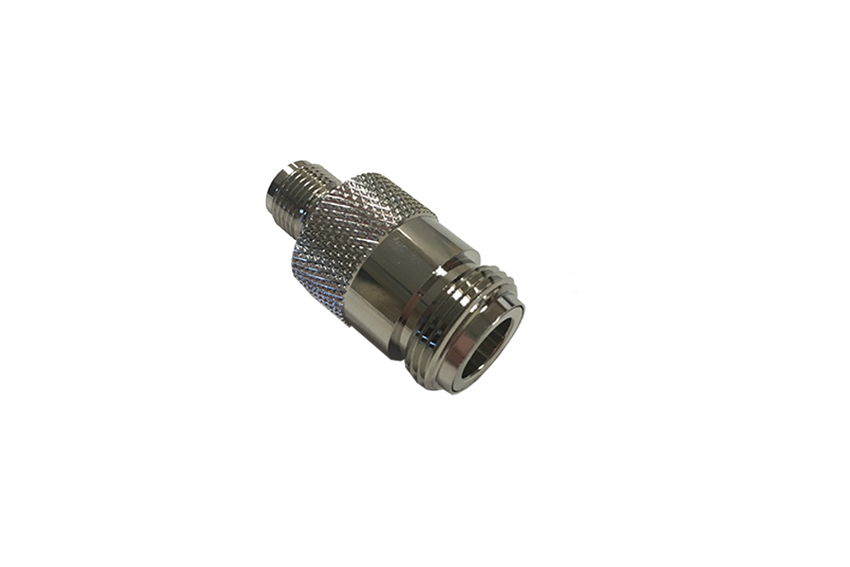 TS-7810 75 Ohm N-female to F-type female adapter