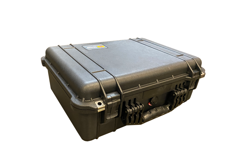 R180 Pelican Case with Custom Foam Insert